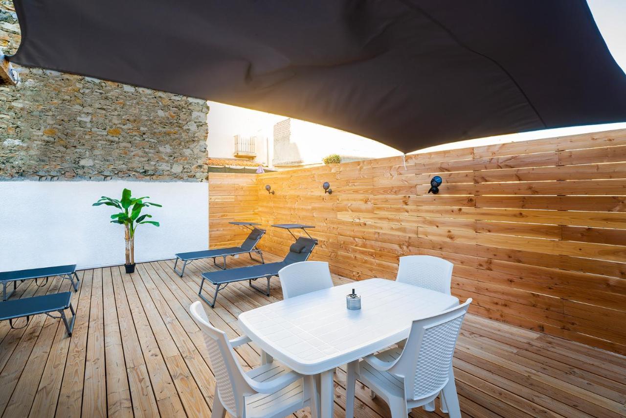 Superbe Appartement A 2 Pas Des Halles, Climatise, Terrasse, Garage Narbonne Dış mekan fotoğraf